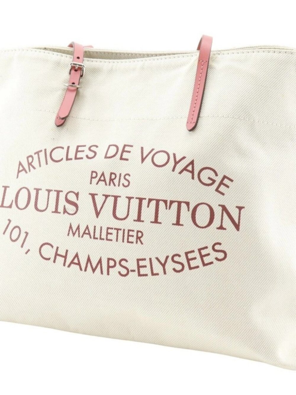 LOUIS VUITTON Hippo MM Tote Bag M94502 2014 Summer Collection Coraille Ivo. - Picture 2 of 12